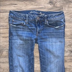 American Eagle Skinny Stretch Capri Jeans 6